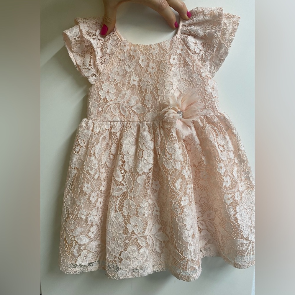 Baby Dress Ligh Pink 12 mos